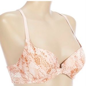 NWT MODERN MOVEMENT Animal Print Push Up Bra 32C
